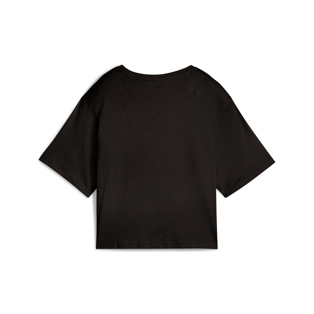 PUMA ESS CROPPED NO.1 LOGO TEE W