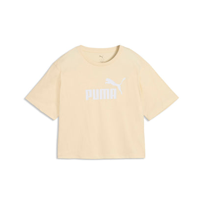 PUMA ESS CROPPED NO. 1 LOGO RELAXED TEE W