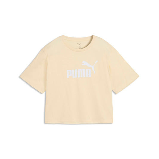 PUMA ESS CROPPED NO. 1 LOGO RELAXED TEE W