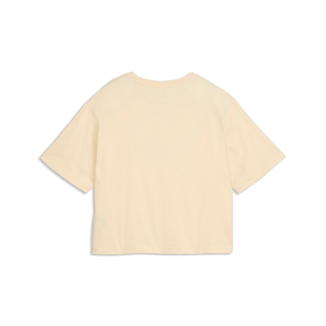 PUMA ESS CROPPED NO. 1 LOGO RELAXED TEE W