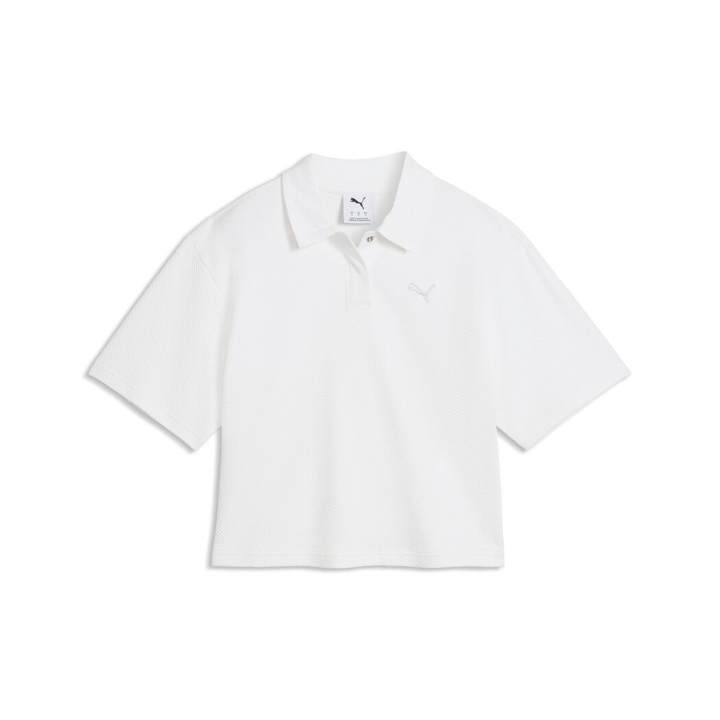 PUMA CLASS RELAXED POLO TEE W