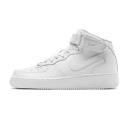 Zapatilla Air Force 1 Mid 07 White De Hombre Marca Nike