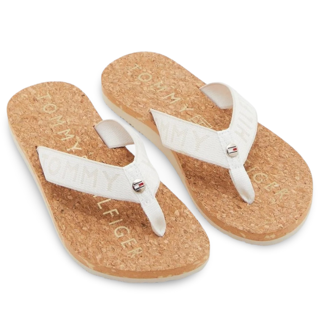 Sandalia Tommy Hilfiger Mujer Blanco