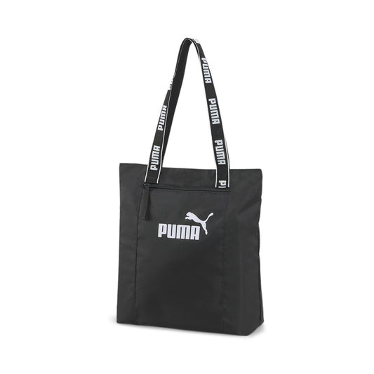 Bolso Core Base Shopper Unisex Color Negro Marca Puma
