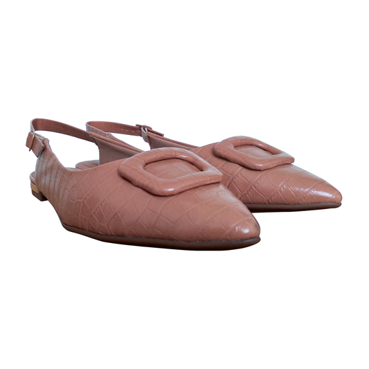 Zapato De Dama Destalonado Color Beige | Marca PICCADILLY