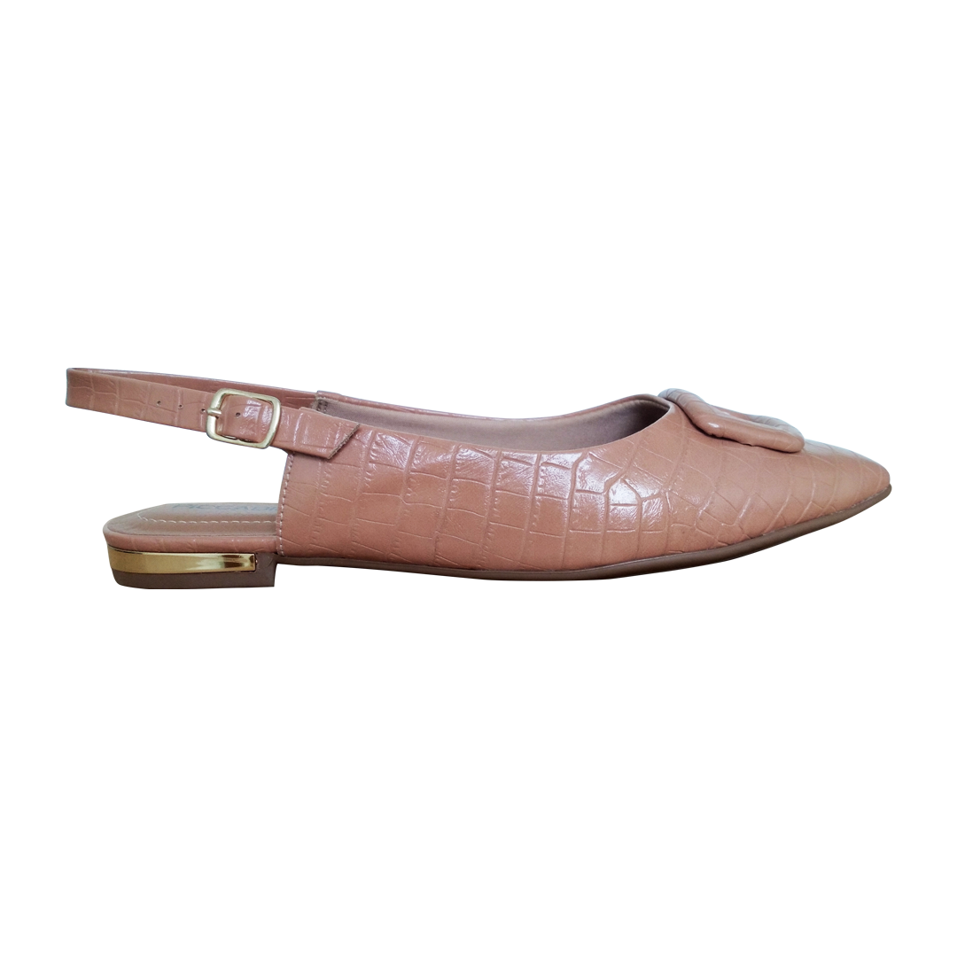 Zapato De Dama Destalonado Color Beige | Marca PICCADILLY