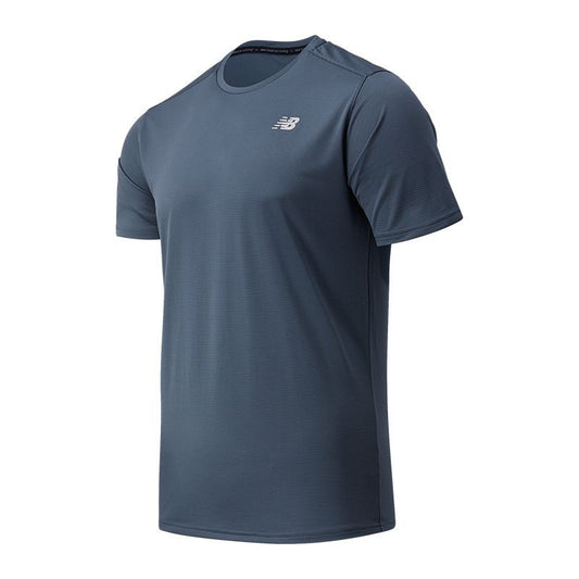 Camiseta Deportiva Hombre Azul Marca NEWBALANCE