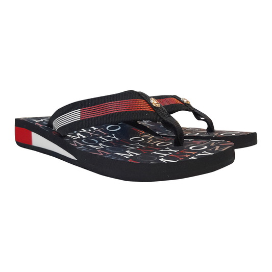 TOMMY PRINTED FLAT BEACHSANDAL