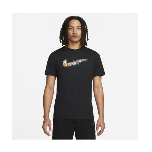 Camiseta De Hombre Deportiva Negra | Marca NIKE
