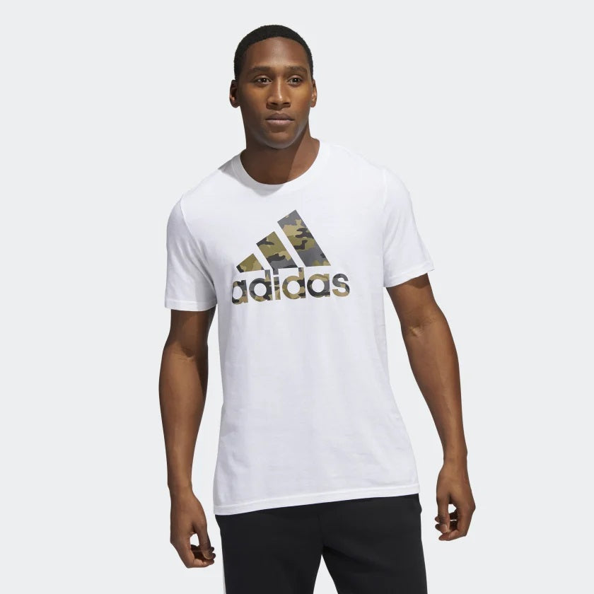 Camiseta de Hombre Blanca Marca ADIDAS