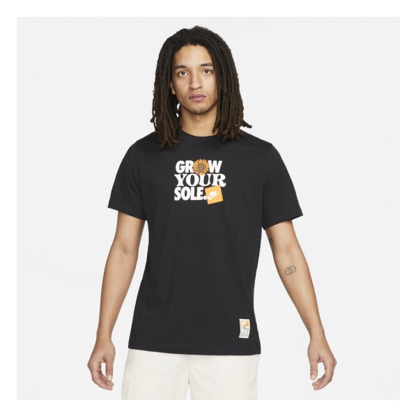 Camiseta De Hombre Casual Negra | Marca NIKE
