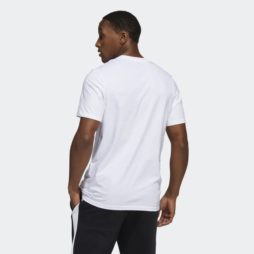 Camiseta de Hombre Blanca Marca ADIDAS