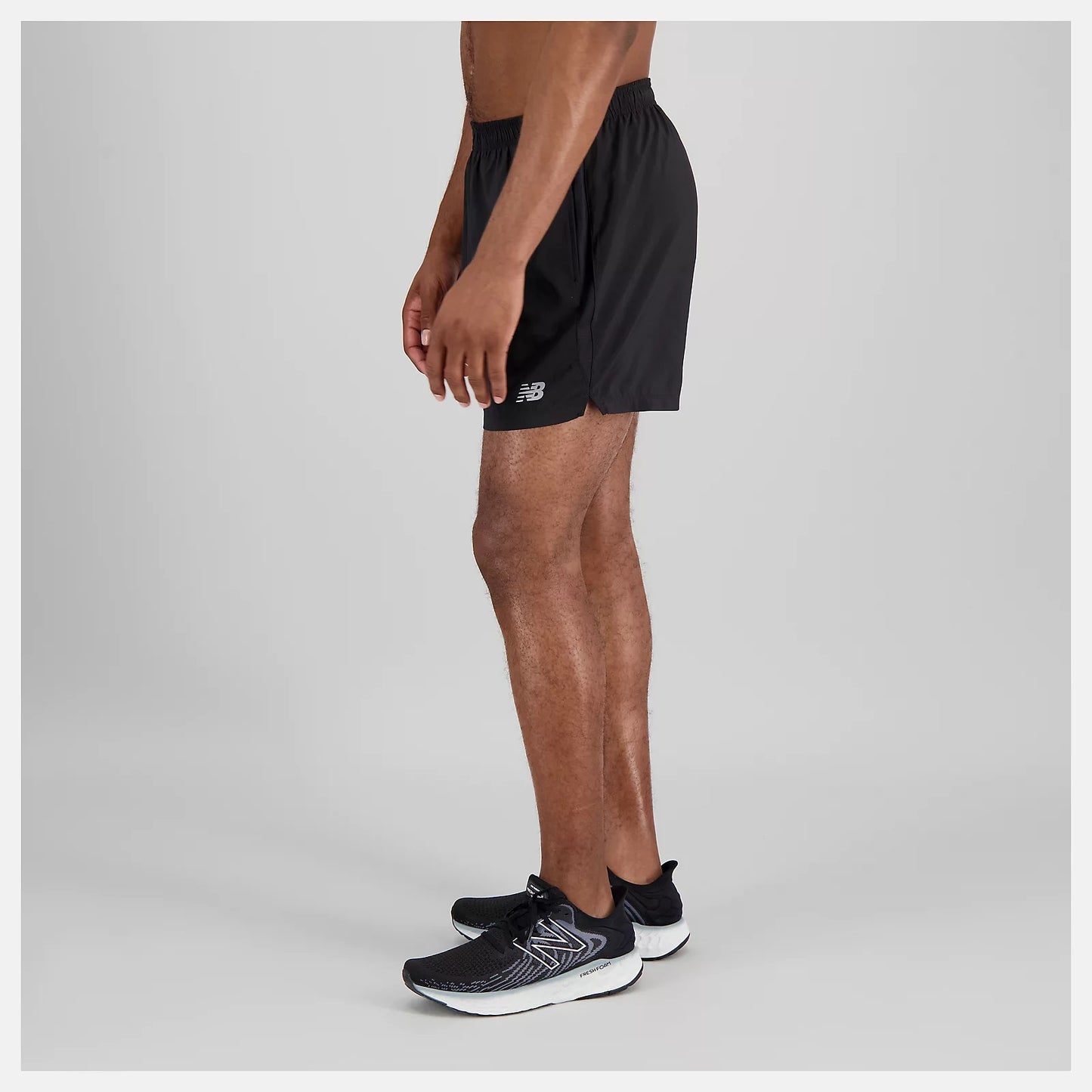 Short de Hombre Negro Marca NEWBALANCE