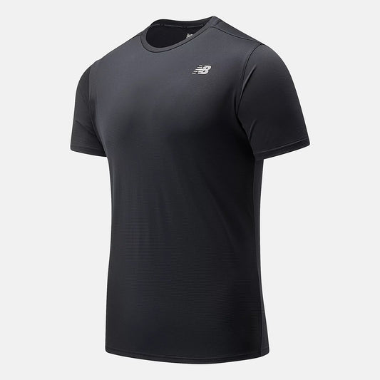 Camiseta Deportiva Hombre Gris Oscuro Marca NEWBALANCE