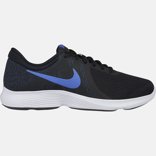 Nike Revolution 4 Black/Blue Mujer