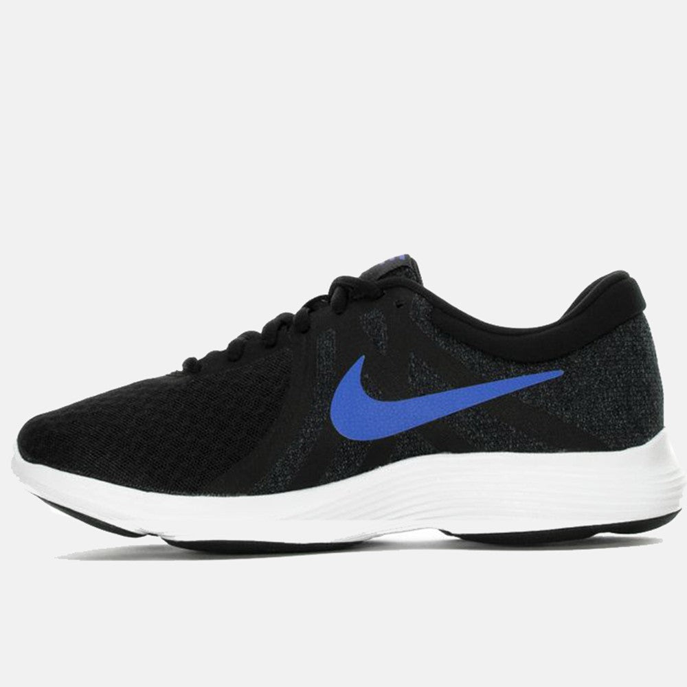 Nike Revolution 4 Black/Blue Mujer