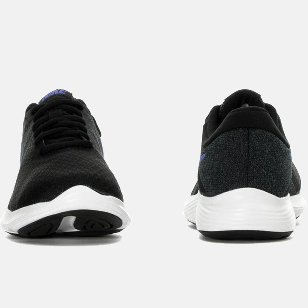 Nike Revolution 4 Black/Blue Mujer