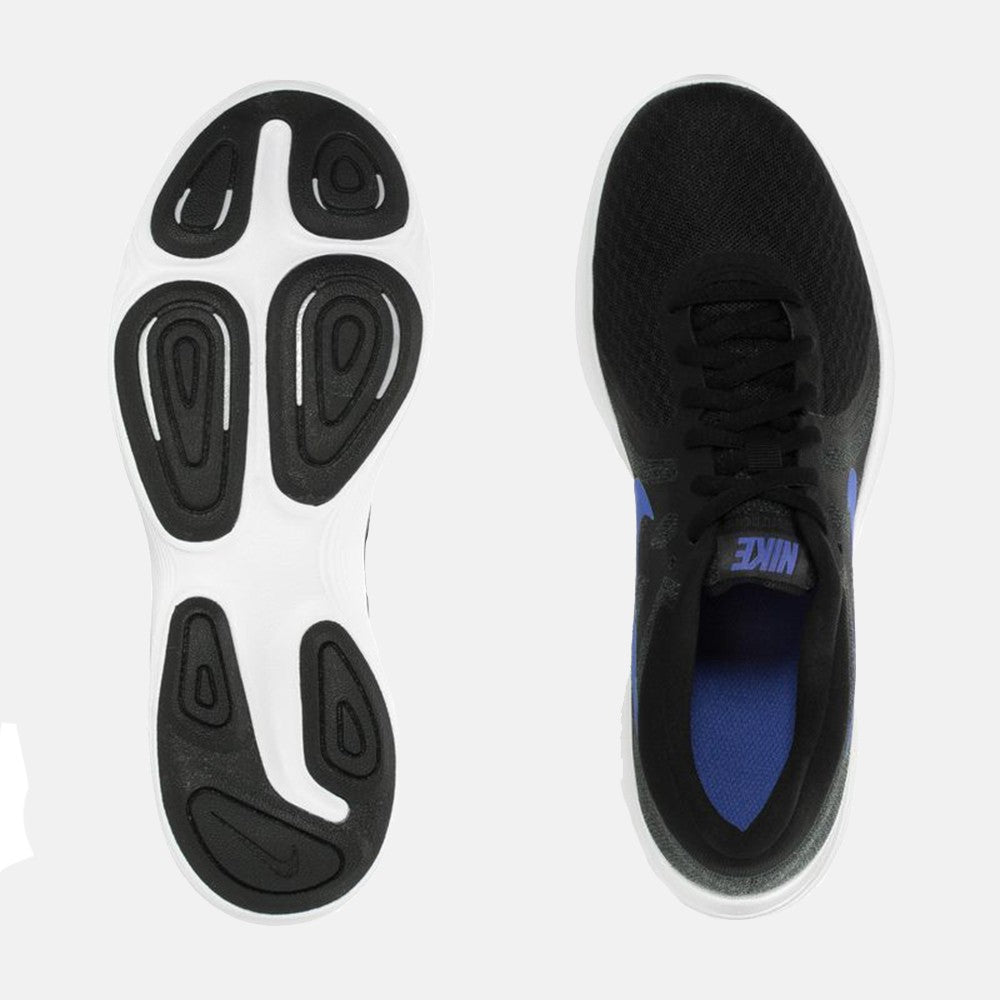 Nike Revolution 4 Black/Blue Mujer