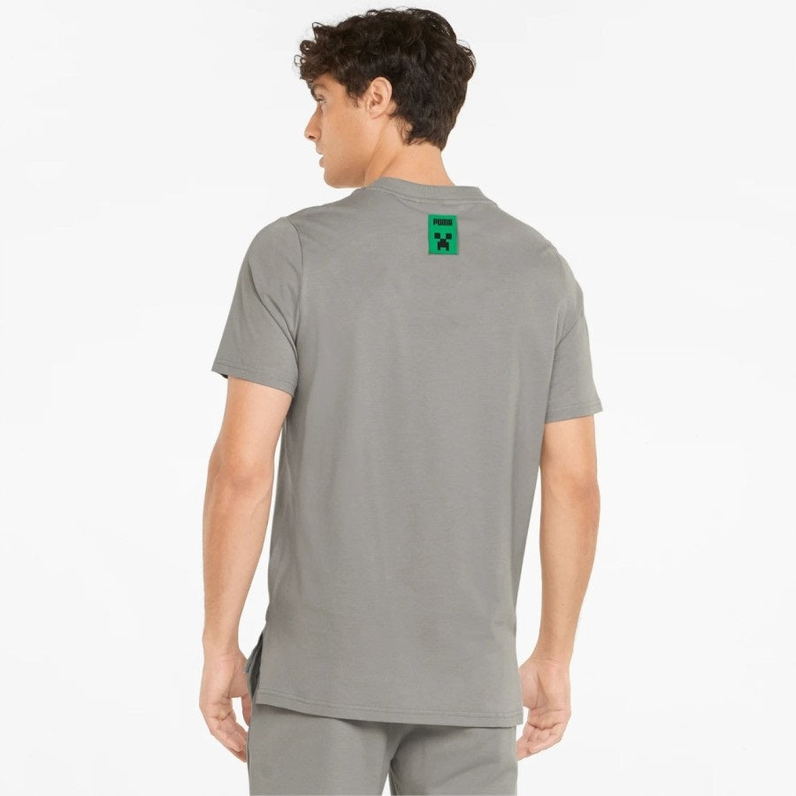 Camiseta de Hombre Gamers Gris Marca PUMA