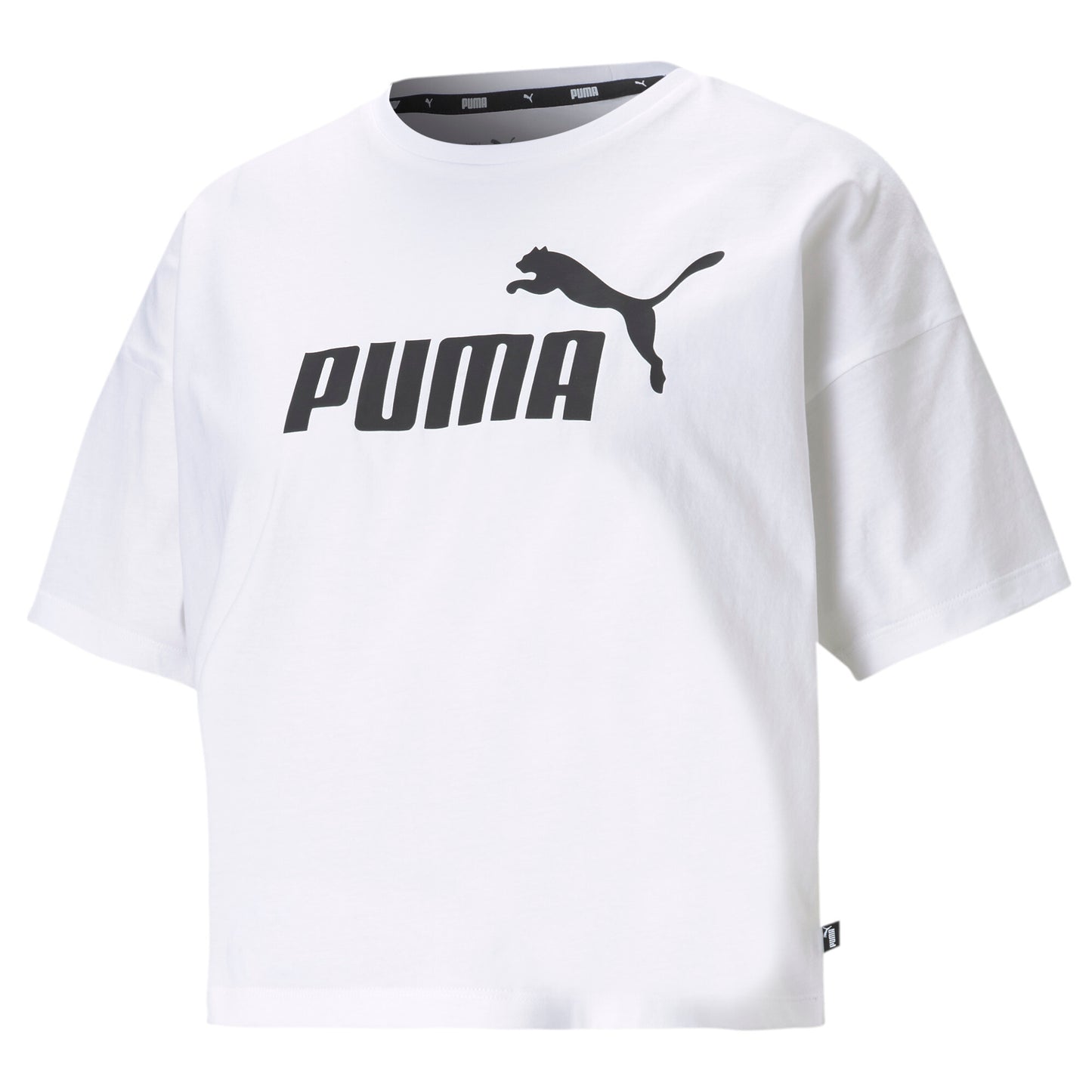 Sweter Ess Cropped Logo Tee De Dama Marca Puma