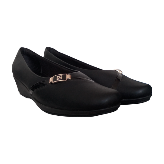 Zapato De Dama Color Negro |  Marca PICCADILLY