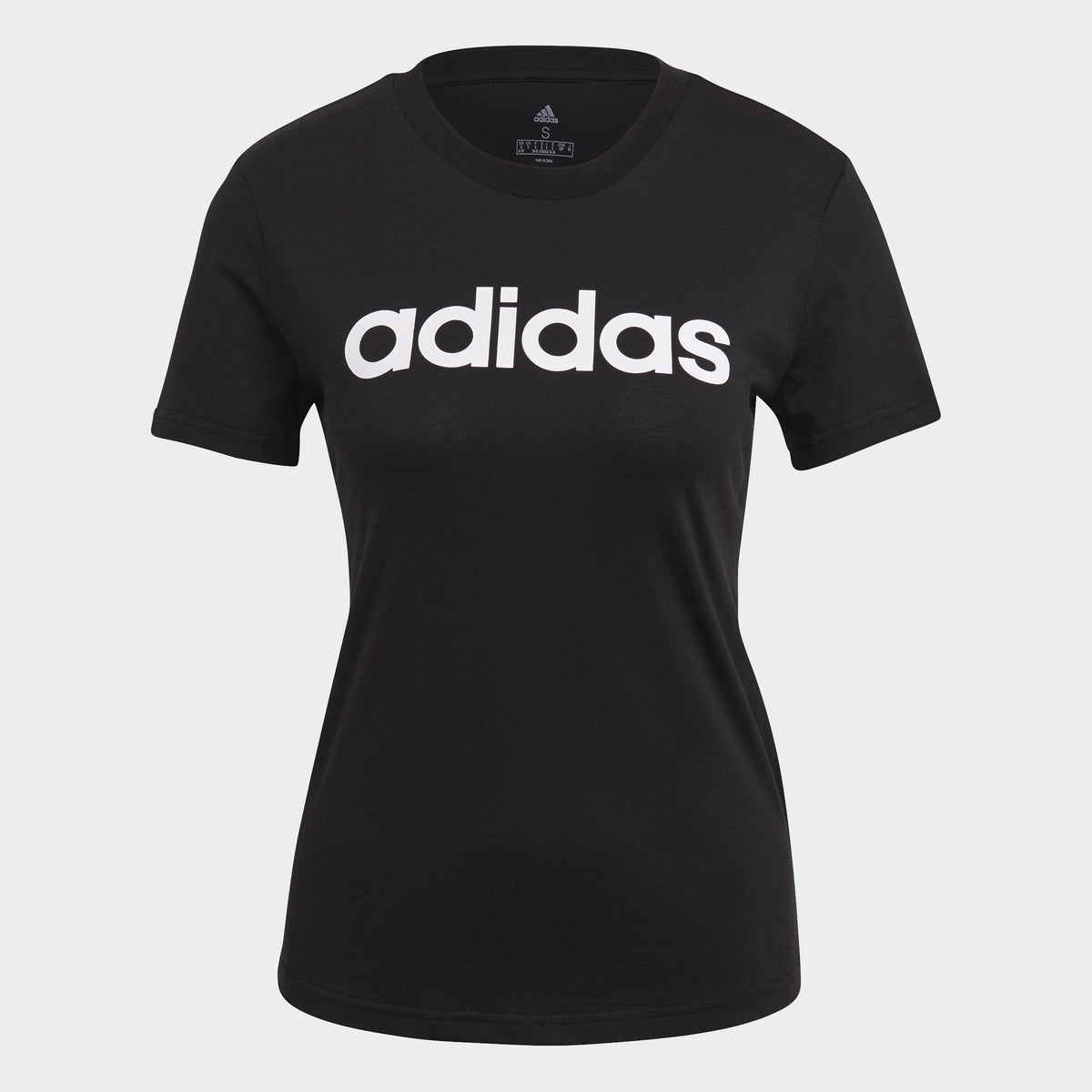 Camiseta Deportiva De Dama Color Negra|  Marca ADIDAS