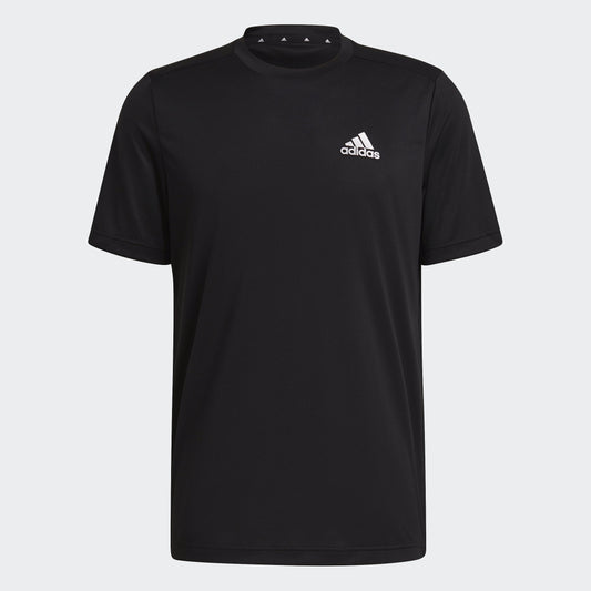 Camiseta Manga Corta de Hombre Negra Marca ADIDAS