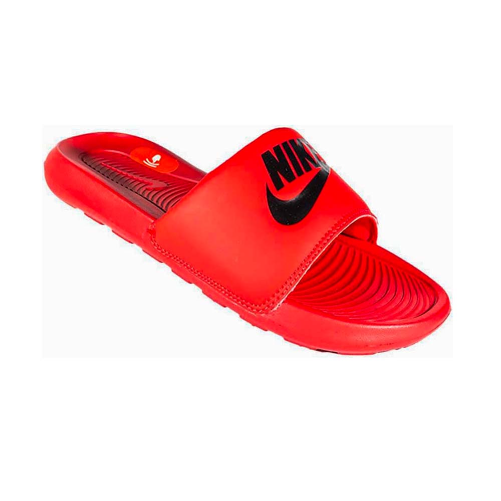 Chancletas Nike Victori One de Hombre color Rojo