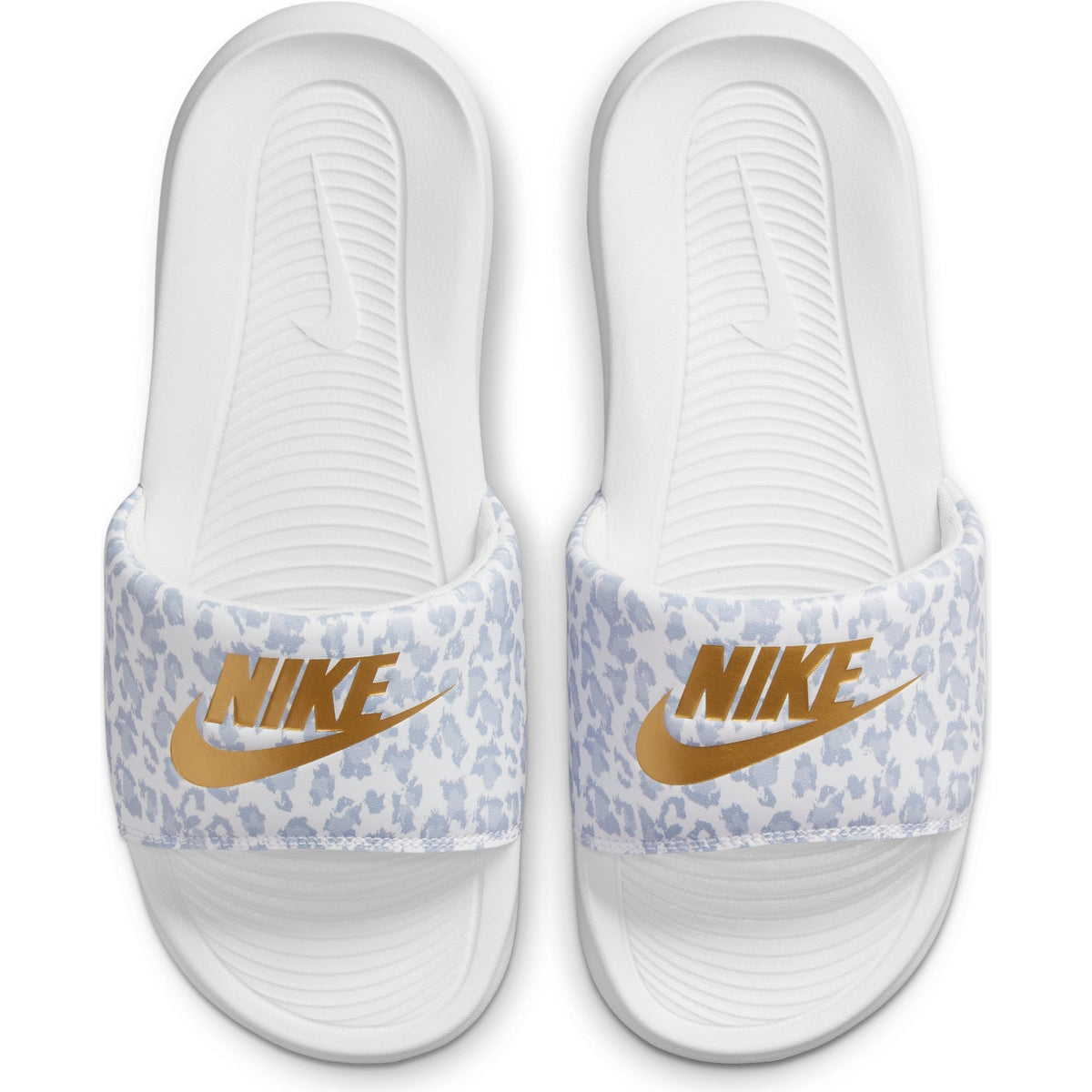 Chancletas Nike Victori One de Mujer color Blanco Estampado