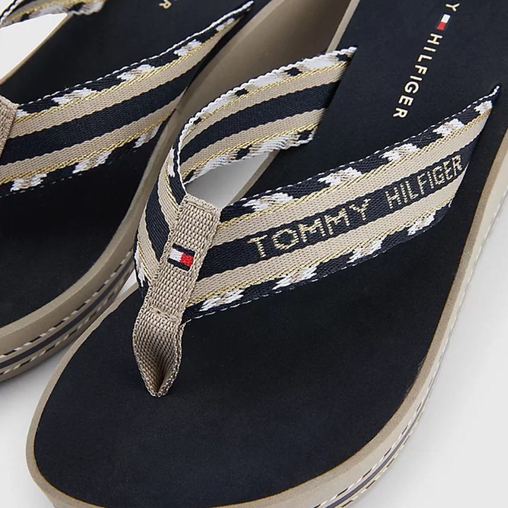Sandalias Azul/Kaki de Mujer marca Tommy Hilfiger