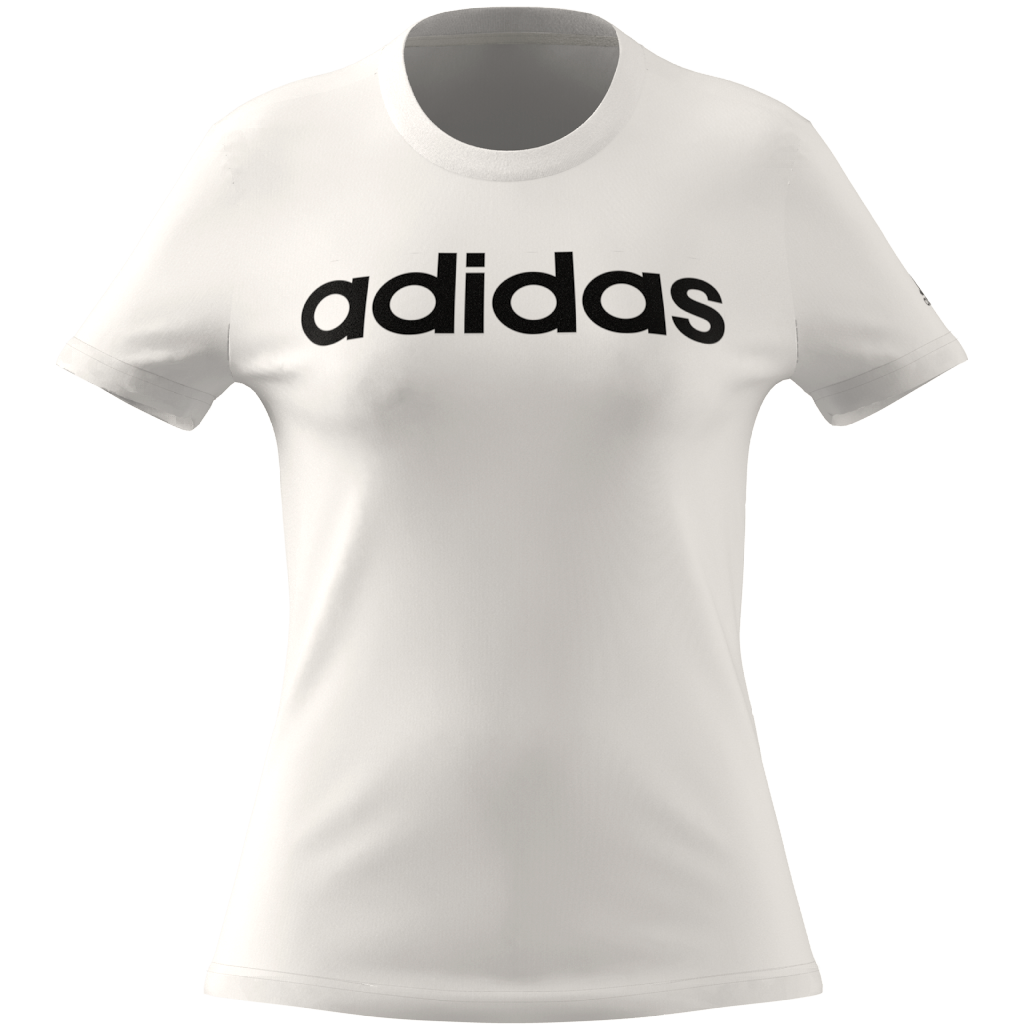Camiseta Playera Loungewear Essentials De Dama Marca Adidas