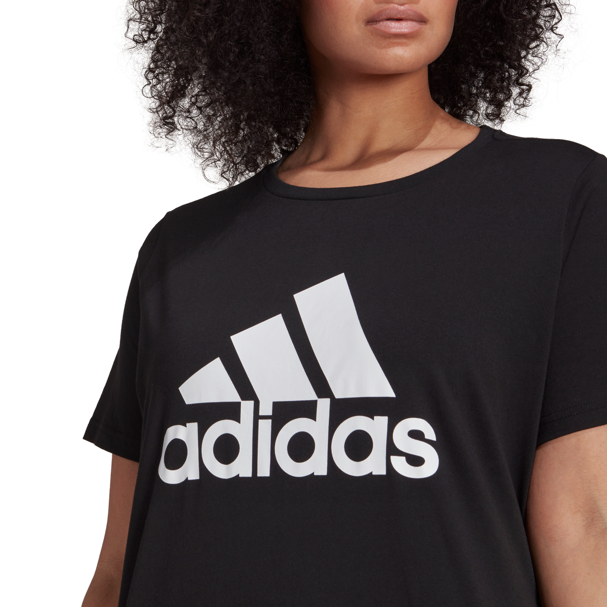 Camiseta Essentials Con Logotipo Marca Adidas