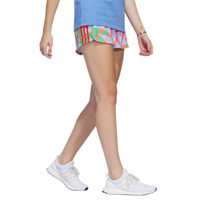 Short Tejidos x Farm Rio Pacer 3 Tiras De Damas Marca Adidas