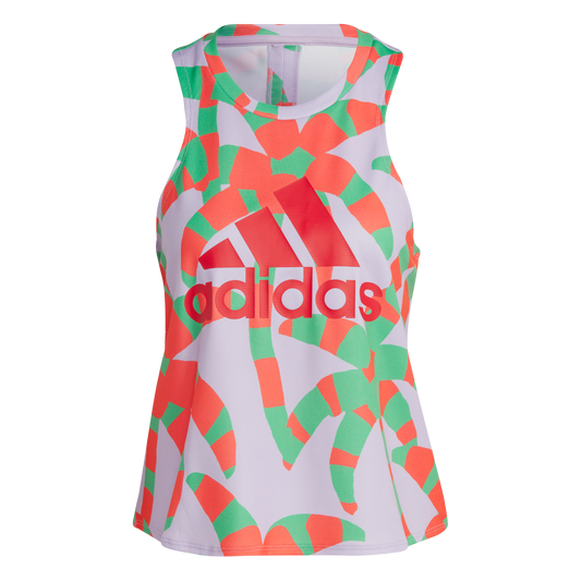 Camiseta De Tirantes X Farm Rio De Damas Marca Adidas