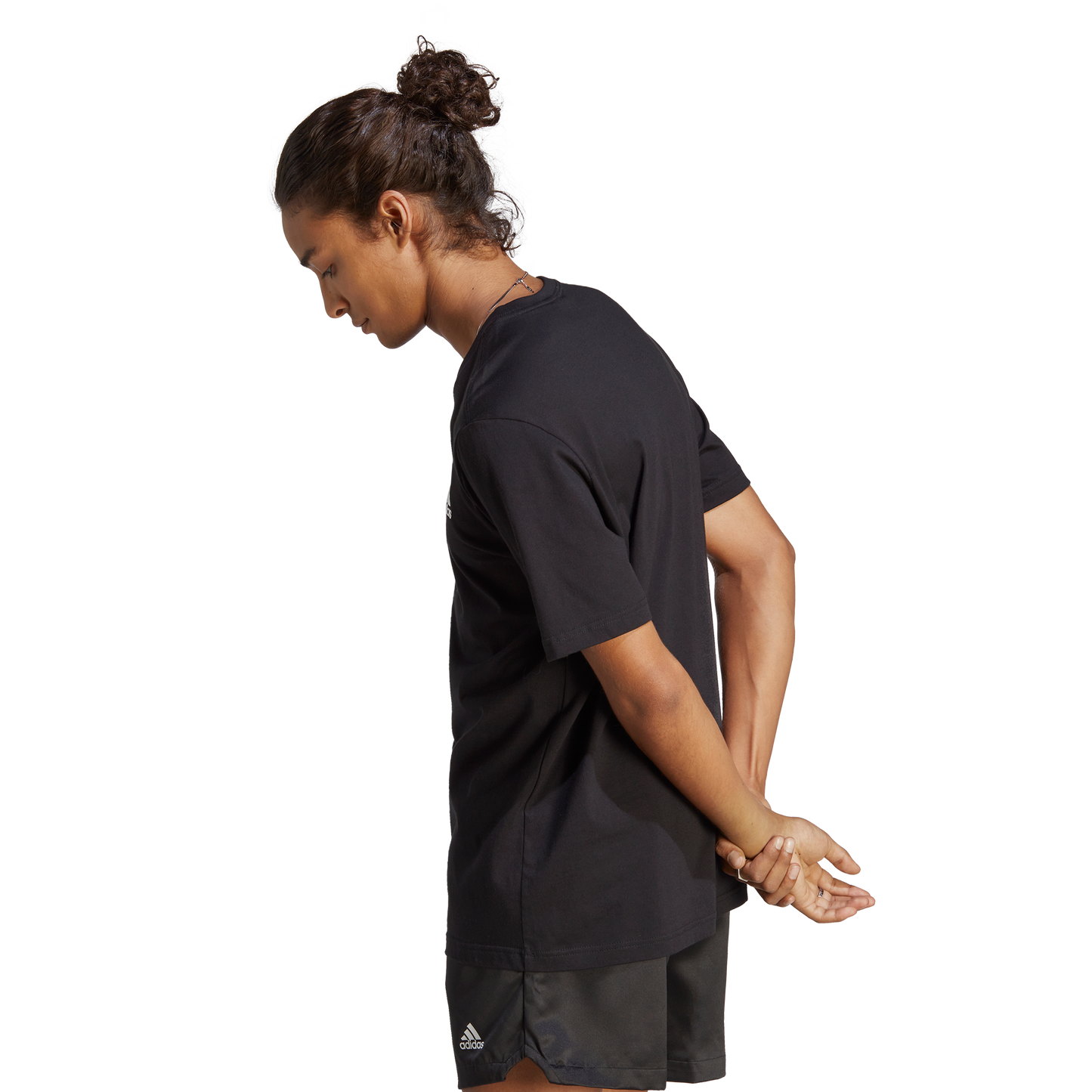 Camiseta Essentials single Jersey Embroidered Small Logo De Hombre Marca Adidas