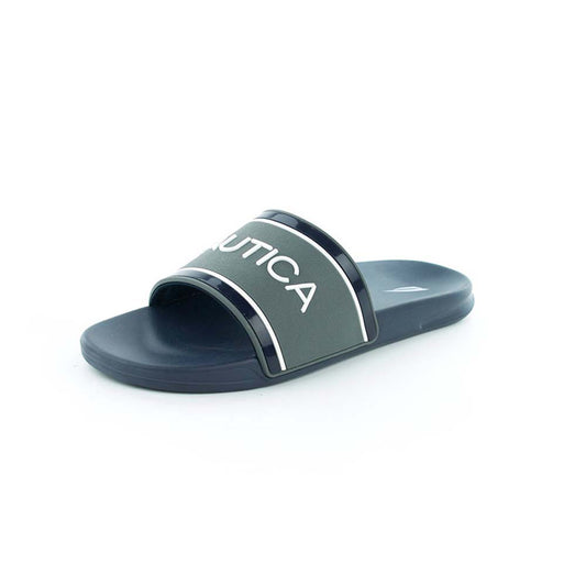 Chancletas Nautica Cortlan de Hombre color Gris