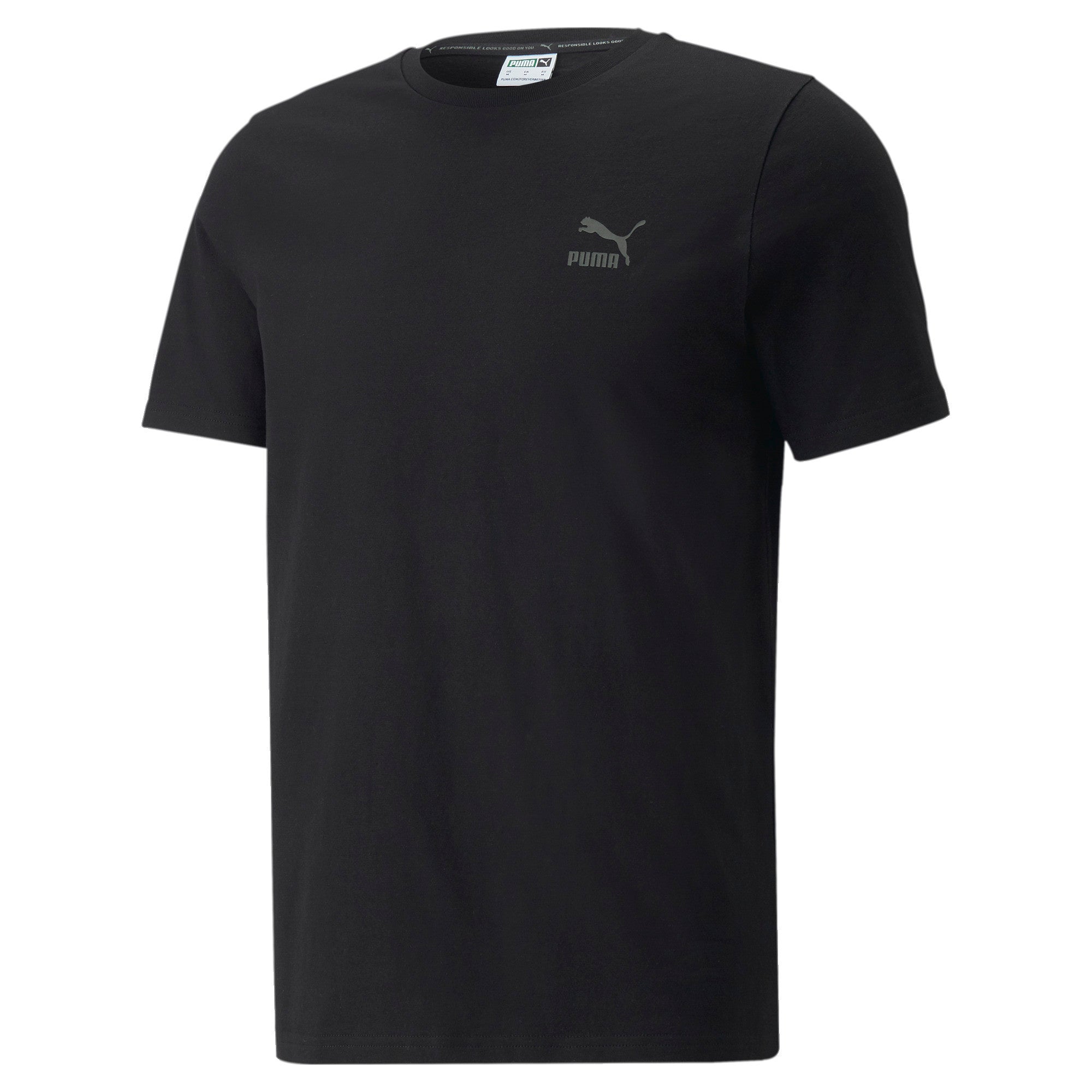 Camiseta Puma - Negro - Camiseta Manga Larga Niño