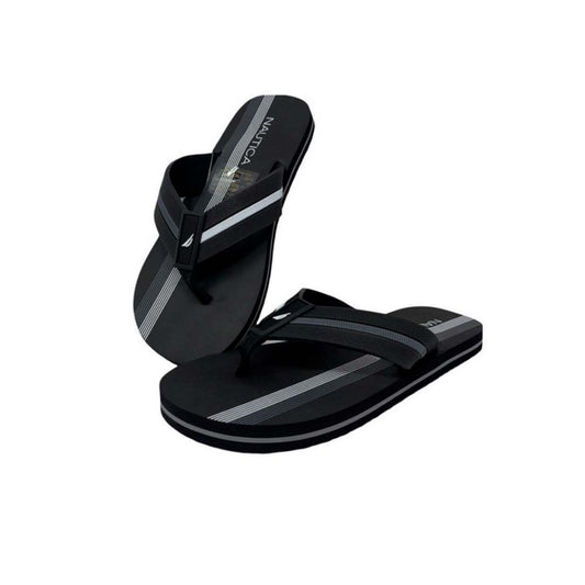 Chancletas Nautica Solano Navy de Hombre color Negro