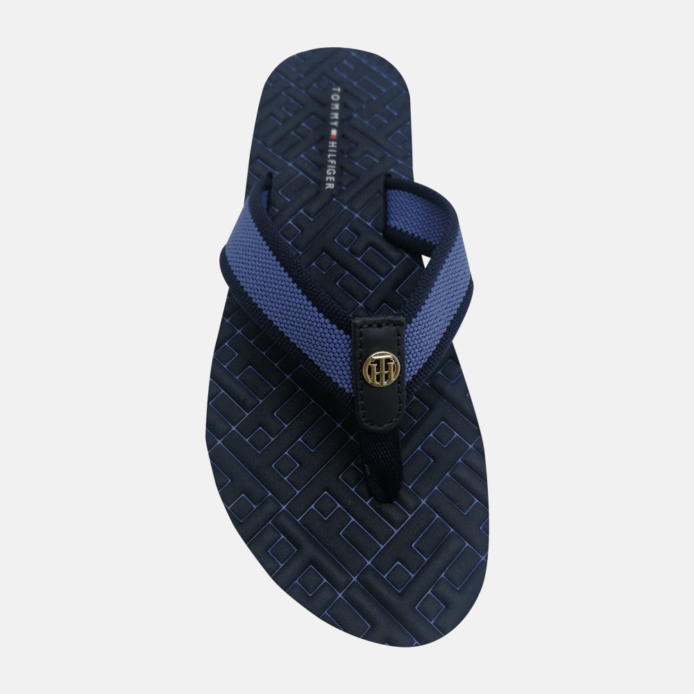 Chancleta Tommy Hilfiger de Mujer Color Celeste