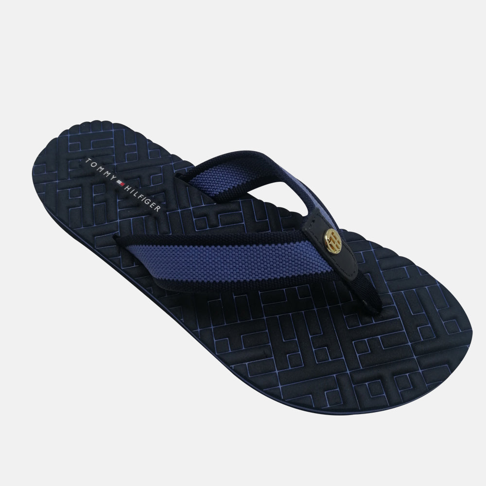 Chancleta Tommy Hilfiger de Mujer Color Celeste