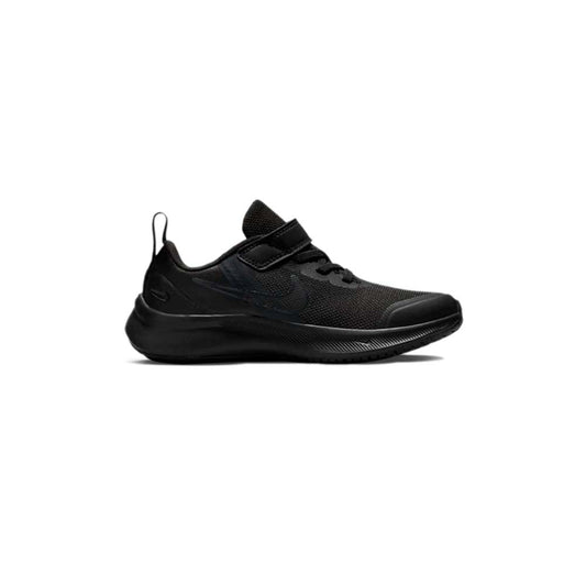 Zapatilla NIKE Star Runner 3 de Niño Color Negro Con Cierre de Velcro y Cordon