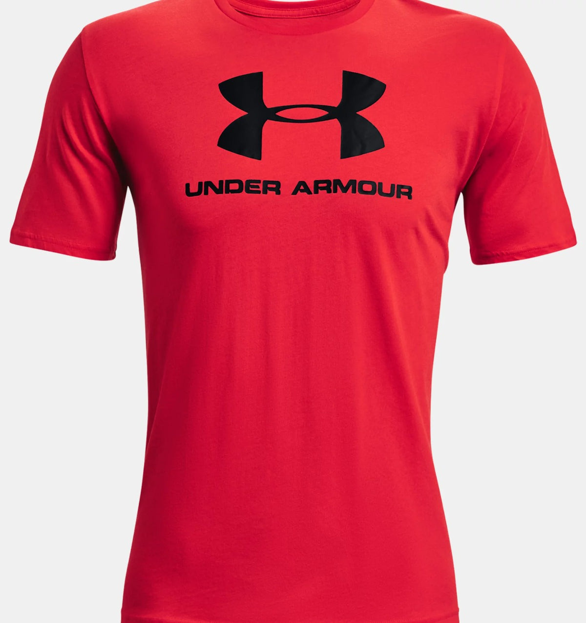Camiseta De Hombre Manga Corta Con Logo UA Sportstyle