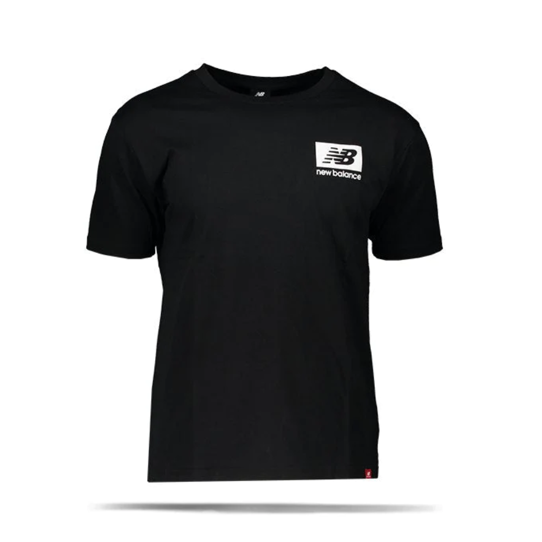 Camiseta Casual Hombre Negro Marca NEWBALANCE