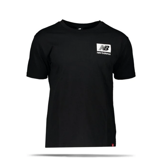 Camiseta Casual Hombre Negro Marca NEWBALANCE